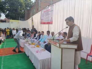 झांसी -ललिपुर संसदीय क्षेत्र से सांसद अनुराग शर्मा