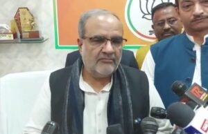 भाजपा प्रदेश अध्यक्ष भूपेंद्र चौधरी