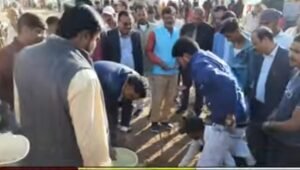 तालबेहट के सरकारी स्कूल में वृक्षारोपण