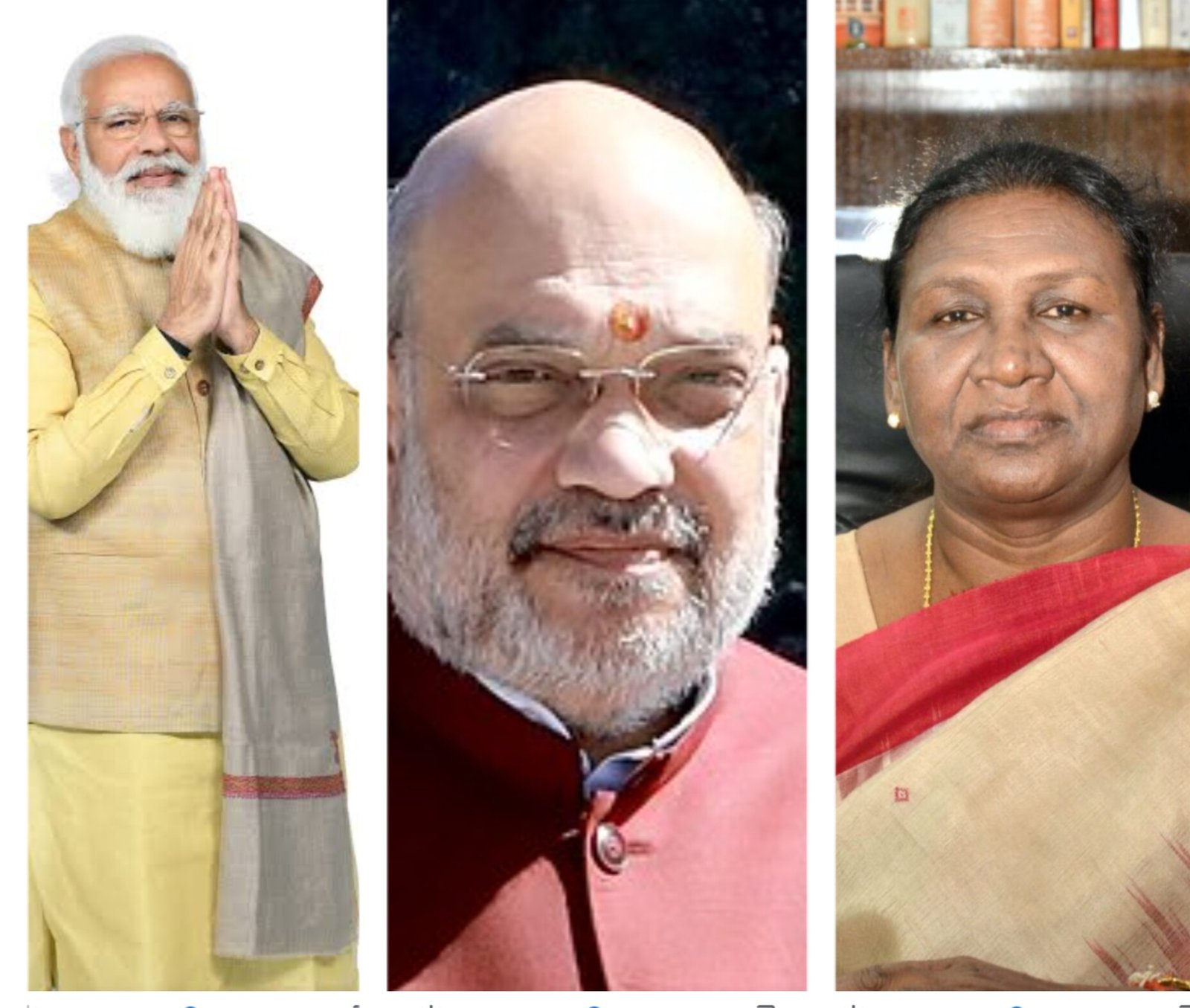 राष्ट्रपति, प्रधानमंत्री व गृहमंत्री ने दी शुभकामनाएं