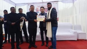 उदयीमान खिलाड़ियों का हुआ सम्मान