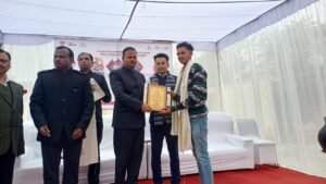 उदयीमान खिलाड़ियों का हुआ सम्मान