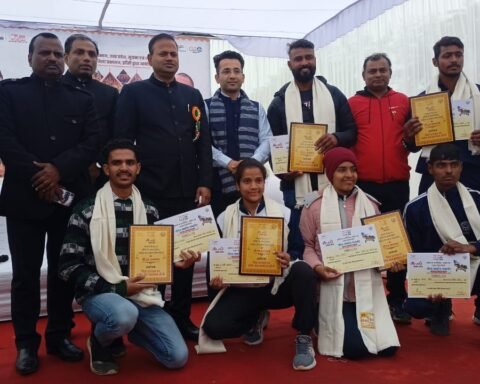 उदयीमान खिलाड़ियों का हुआ सम्मान