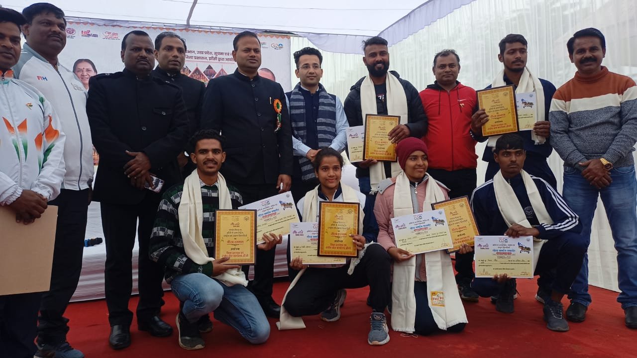 उदयीमान खिलाड़ियों का हुआ सम्मान