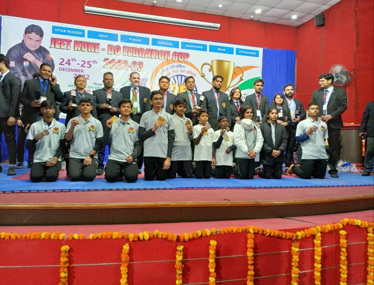 झांसी के मार्शल आर्ट्स खिलाडी