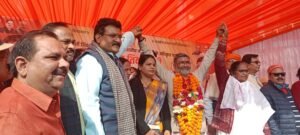 डॉ़ बाबूलाल तिवारी नामांकन