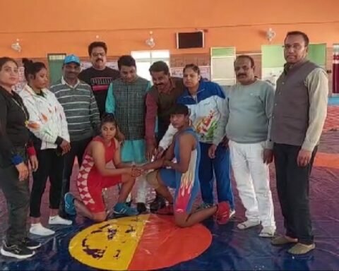 जी -20 प्रदेश स्तरीय जूनियर बालिका कुश्ती प्रतियोगिता