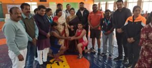 जी-20 प्रदेश स्तरीय समन्यवय जूनियर बालिका कुश्ती