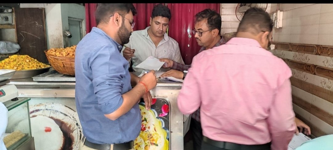 खाद्य सुरक्षा विभाग की ताबडतोड़ छापेमारी
