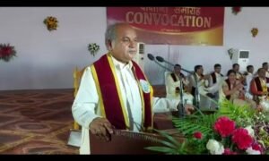 रानी लक्ष्मीबाई केंद्रीय कृषि विश्वविद्यालय दीक्षांत समारोह