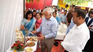 एस्ट्रोनॉमी लैब एवं पुस्तकालय का विधिवत लोकार्पण