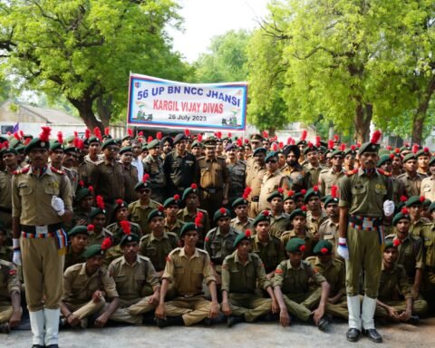 बुंदेलखंड के एनसीसी कैडेट्स