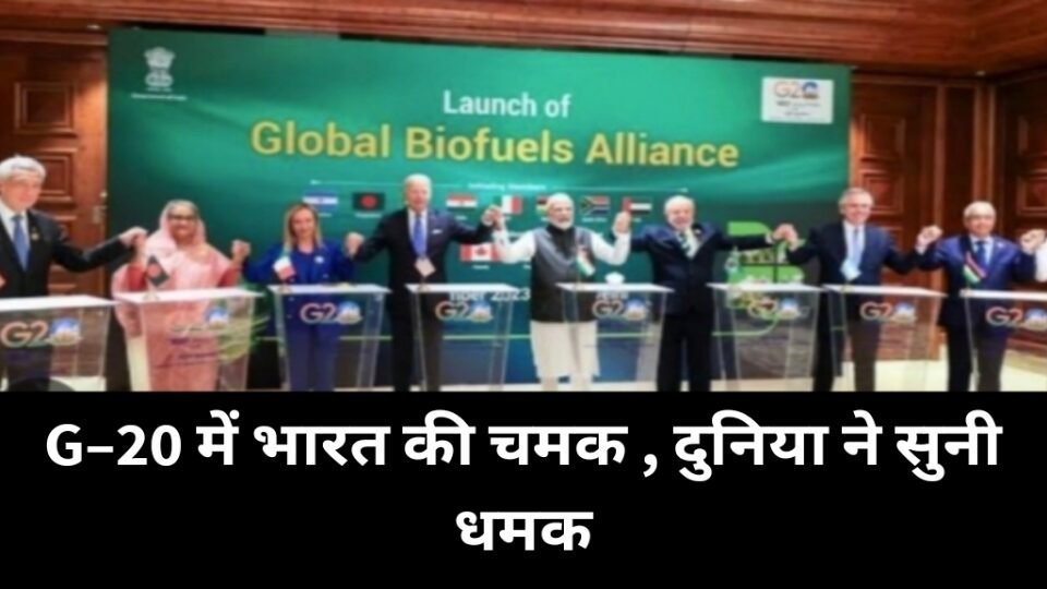 जी-20 में भारत की चमक