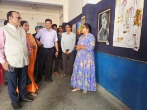 बीयू में चित्रकला प्रदर्शनी