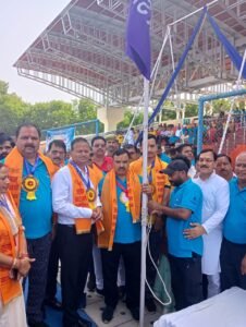 झांसी डिस्ट्रिक्ट ओलंपिक गेम्स का भव्य शुभारंभ