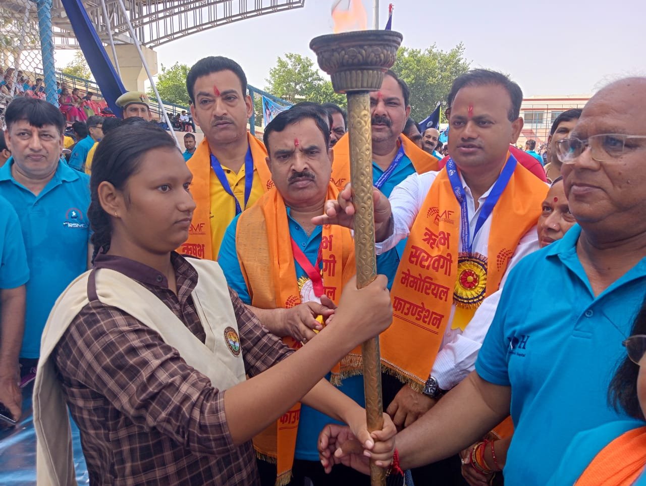 झांसी डिस्ट्रिक्ट ओलंपिक गेम्स का भव्य शुभारंभ