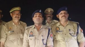 पुलिस और लुटेरों के बीच हुई मुठभेड़