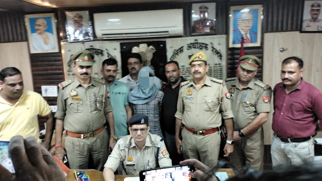 बदमाश फिर चढ़ा पुलिस के हत्थे