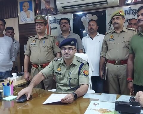 फरार कैदी मुठभेड़ में गिरफ्तार