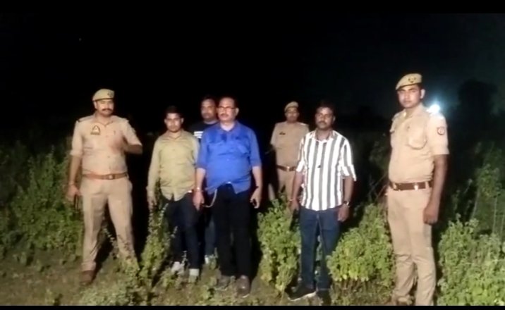 अपराधी पुलिस के साथ मुठभेड में गिरफ्तार