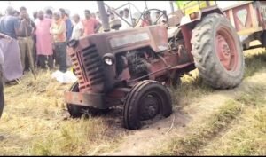 हाईटेंशन लाइन की चपेट में आकर युवक की मौत
