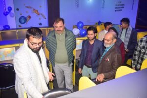 स्पेस लाइब्रेरी ” का उद्घाटन
