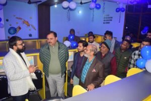 स्पेस लाइब्रेरी ” का उद्घाटन