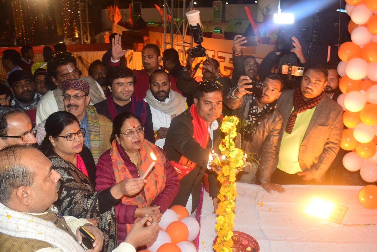 कारसेवकों का हुआ सम्मान