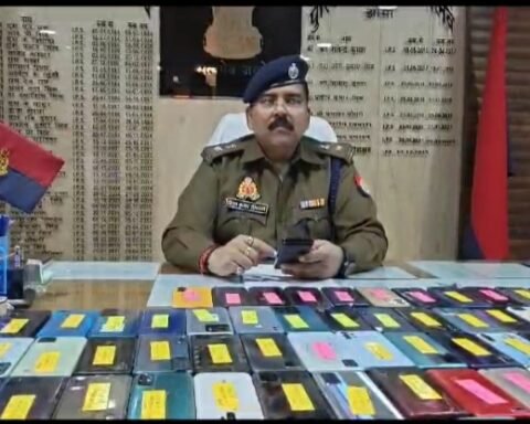 गुमशुदा साढे तीन सौ मोबाइल बरामद