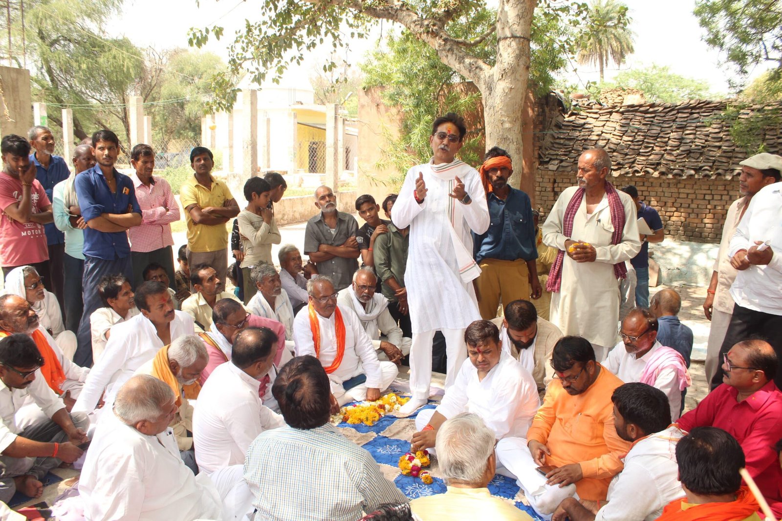 बबीना विधानसभा में किया जनसंवाद