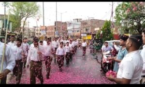 अनुशासन से उठे स्वयंसेवकों के कदम