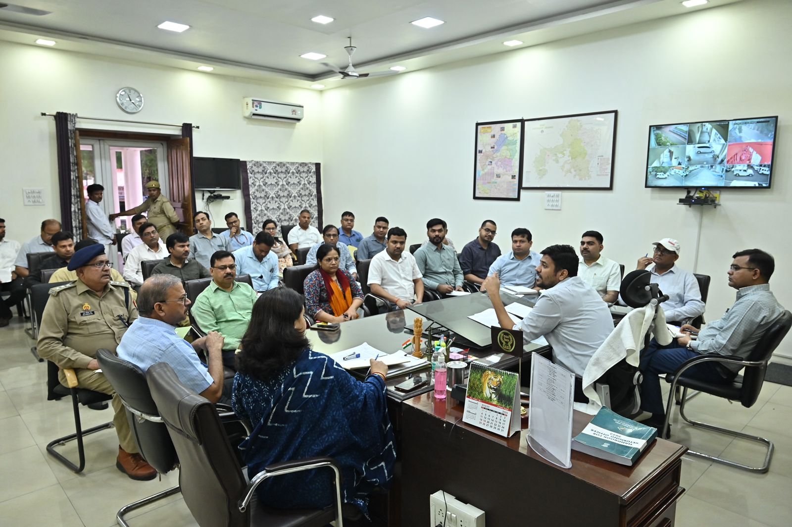 लू और आगजनी की घटना