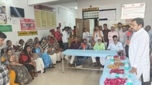 नि:शुल्क स्वास्थ्य परीक्षण शिविर