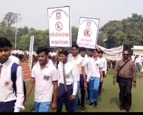 नशे के खिलाफ झांसी में रैली