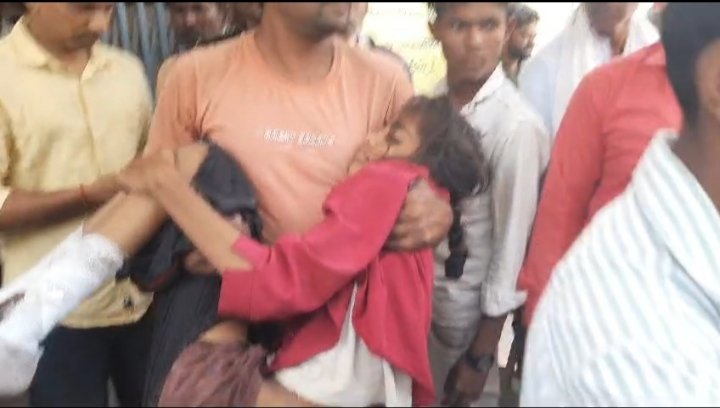 गाड़ी ने रौंदा मासूम बच्चों को