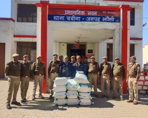 गांजे के साथ दो तस्कर गिरफ्तार