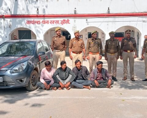चार हत्यारोपी गिरफ्तार