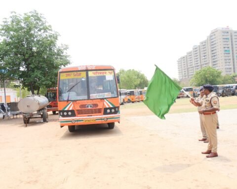 नए चयनित पुलिस अभ्यर्थी