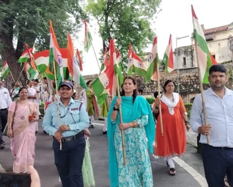 झांसी दुर्ग पर कार्यक्रम