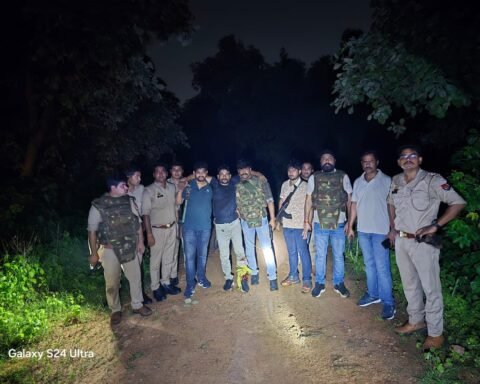 हत्या के प्रयास का आरोपी मुठभेड़ में गिरफ्तार