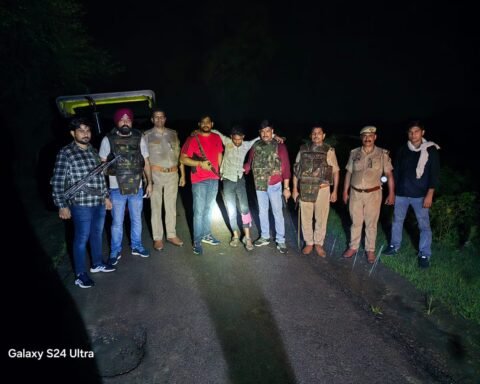 चार ट्रैक्टर चोर गिरफ्तार