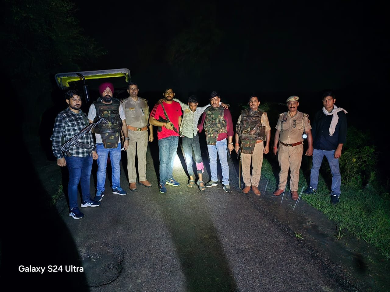 चार ट्रैक्टर चोर गिरफ्तार