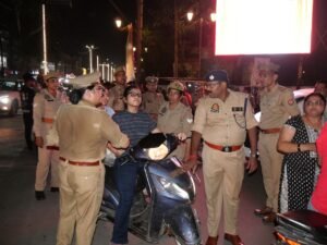  पुलिस प्रशासन रहा सतर्क