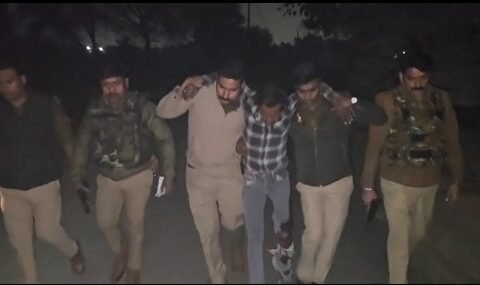 इनामी हत्यारोपी पर कसा शिकंजा