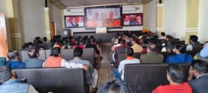 झांसी में भाजपाइयों ने मनाया जश्न