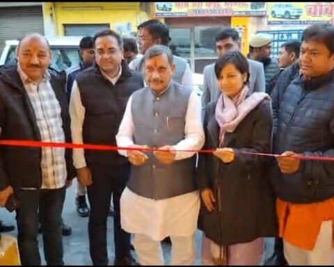 अस्थाई रैन बसेरा का उद्घाटन