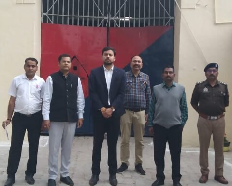 जिला कारागार का सघन मासिक निरीक्षण