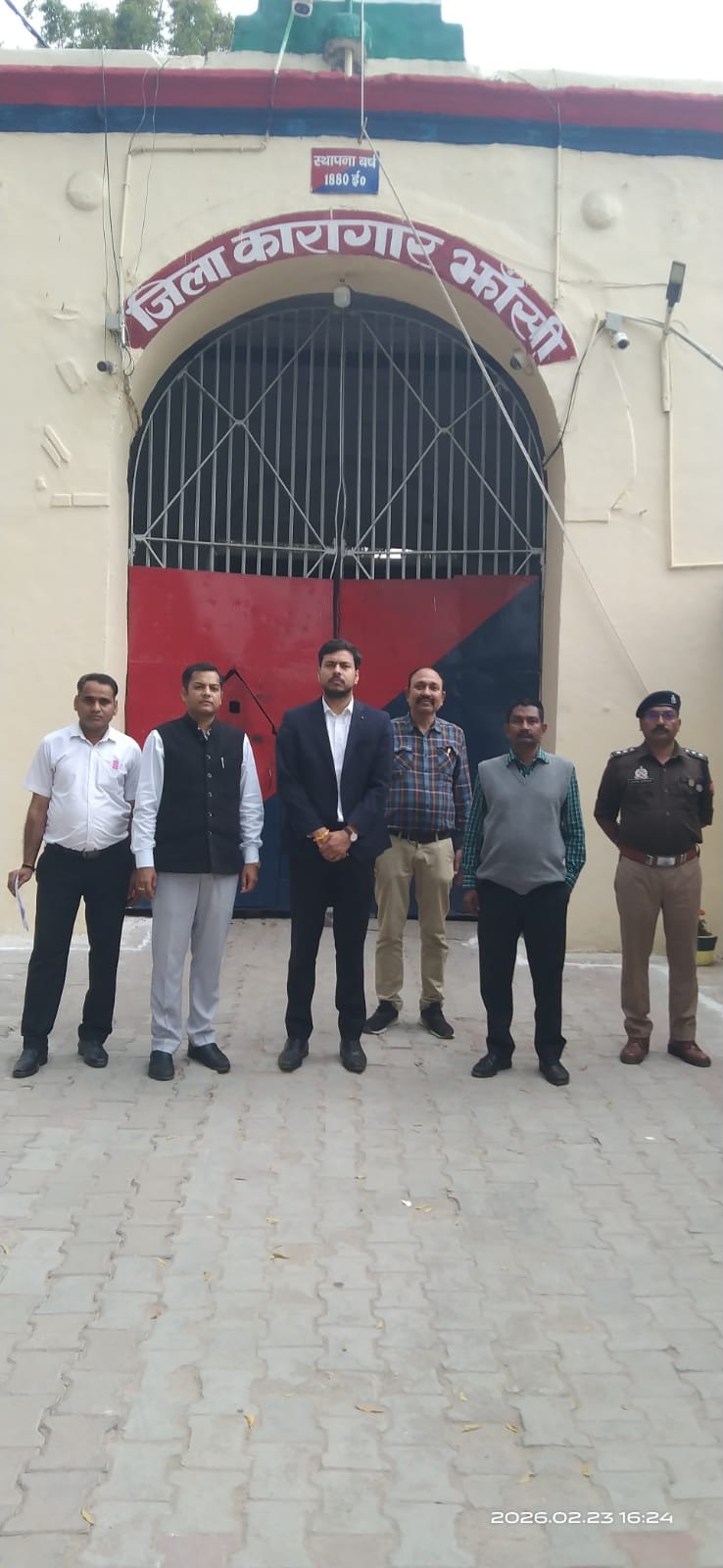 जिला कारागार का सघन मासिक निरीक्षण