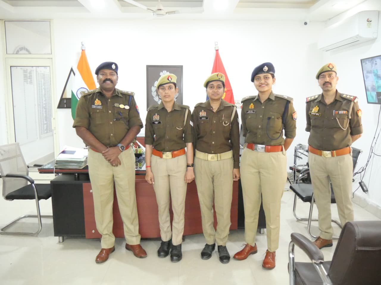 महिला आरक्षियों ने हासिल की पदोन्नति