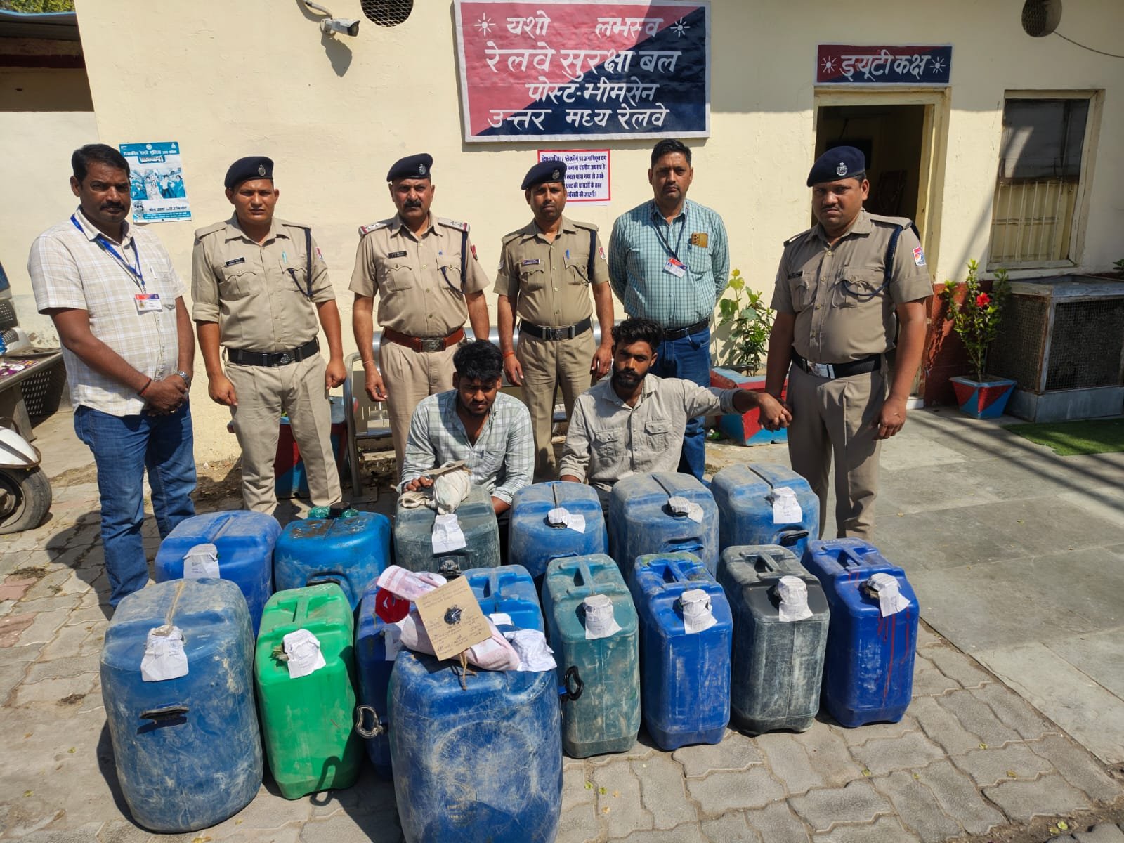 डीजल चोरी मामले का खुलासा